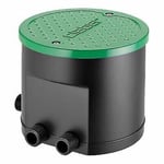 Claber 90829 Unité de Contrôle Hydro Bac de Récupération Eau Batterie 4 Lignes