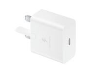 Official Samsung Galaxy A15 15W Fast Charger Plug Only White EP-T1510NWEGGB