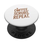 Gommage au café Repeat Doctor PopSockets PopGrip Adhésif