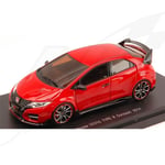 FR- Ebbro HONDA CIVIC TYPE R CONCEPT 2014 RED 1:43 - EB45234