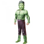 Hulk Childrens/Kids Deluxe Muscles Costume - 5-6 Years