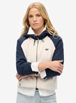 Superdry Essential Baseball Hoody - Multi, Multi, Size 10, Women