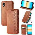 Yhteensopiva Sony Xperia Ace Iii Wallet Folio Case Pu Nahka Magneettisesti Suljettava Card Slots Jalustan suojuksen kanssa