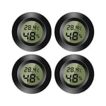 Thermomètre D'Intérieur Numérique-Mini Hygromètre-Écran Lcd Numérique-Pour Intérieur Et Extérieur-Humidimètre Pour Humidificateur,Cave,Chambre De Bébé-Fahrenheit Ou Celsius(4)