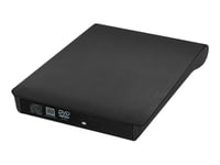 Qoltec - Diskenhet - Dvd±Rw - 8X - Superspeed Usb 3.0 - Extern - Svart