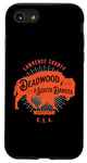 iPhone SE (2020) / 7 / 8 Deadwood South Dakota USA Bison Design Souvenir Case