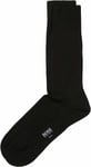 HUGO BOSS Mens Black 50272196 George Mercerized Cotton Socks > UK 5½-6½ EU 39-40