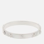 Kate Spade New York Heritage Bloom Silver-Plated Bangle