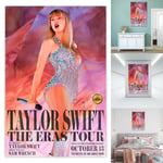 Taylor Swift The Eras Tour Affisch Fans Gåva Väggkonst 13 oktober World Tour Filmaffischer Swift Väggdekoration Oinramad 40*60cm