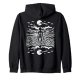 Lady of the Lake s Medieval Avalon s Arthurian Legend Zip Hoodie