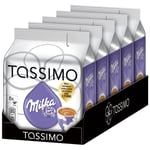 Tassimo Milka Hot  Chocolate , 5 Packs,  40 T Disc, 40 Drinks