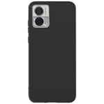 Avizar Coque pour Motorola Edge 30 Neo Silicone Finition Mate Soft Touch Noir