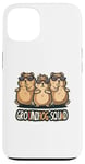 Coque pour iPhone 13 Groundhog Day Squad : Funny Spring, février, Punxsutawney, 2 février