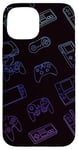 Coque pour iPhone 15 Esthétique Jeux Vidéo Graphiques Adolescents