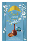 Lindt Lindor Milk Chocolate Easter Egg with Lindor Salted Caramel Truffles 260g