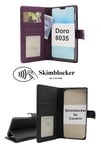 Skimblocker Doro 8035 Plånboksfodral (Svart)