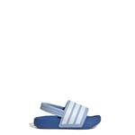 adidas Mixte bébé Adilette ESTRAP Slides Infants TOBOGGANS, Clear Sky/Cloud White/Bright Royal, 23 EU