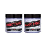 Manic Panic Silver Stiletto Classic Creme Vegan Semi Permanent Hair Dye 2x 118ml