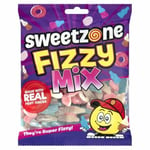 1x Sweet Zone Fizzy Mix 100% Halal Jelly Jellies Sweets Party Gift Sour Kid 200g