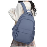 Sacs à Dos Loisir Sac à Dos Ordinateur 14 Pouces avec USB Charge Port Sac a Dos PC Portable Pour Homme Femme à L'université Loisirs Sacs Scolaires Cartables Adolescent Sac École Daypack,Bleu violet