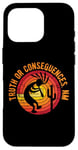 Coque pour iPhone 16 Pro Truth or Consequences New Mexico Kokopelli Design vieilli