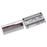 Manual Beard Trimmer Accessory Scratch Stainless Steel Facial Double Si SDS