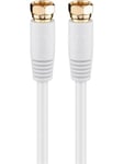 Pro SAT antenna cable (80 dB) 2x shielded 1.5m