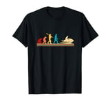 Funny Human Evolution to Jet Ski Water Sports Lovers T-Shirt