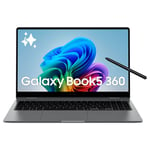 PC Portable Samsung Galaxy Book5 360 écran tactile 15,6'' FHD Copilot+ Intel® Core™ Ultra 7 16 Go RAM 512 Go SSD Anthracite