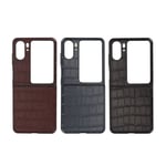 Genuine Leather Case Folding Foldable Mobile Phone Protection Cover For SG5