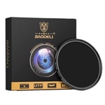 BAODELI-Filtre pour objectif d'appareil photo,objectif IL,Nikon D3200,D3500,D5100,D5600,Sony A6000,Nd 64,1000,49,52,55,58,62,67,72,77,82mm,M50,600d - Type ND1000 FILTER-82mm #A