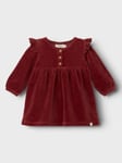 Lil' Atelier Kjole Baby | str 56-86 | Saga Dress - Rød