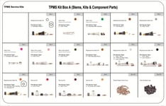 Reparationssats TPMS sensor CUB