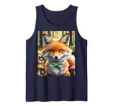 Cute kawaii Style Fox V1 Tank Top