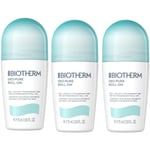 Biotherm Deo Pure Roll-On 3 x 75 ml - 225 ml