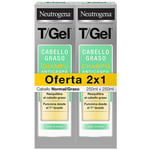 Shampooings Neutrogena  T/gel Shampooing Antipelliculaire Normal-gras Pack 2 X