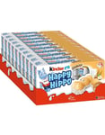 10 stk 5 pakninger Kinder Happy Hippo Hazelnut Kjeks - Hel Eske 1035 gram