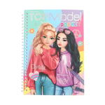 Depesche Top Model Pocket Colouring Book Christy & Miju