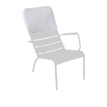 Fermob - Luxembourg Low Armchair Headrest, Cotton White - Frédéric Sofia