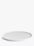 John Lewis Round Porcelain Serving Platter, 32cm, White