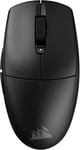 M55 Wireless Souris De Jeu Fps Légère ¿ 2.4Ghz & Bluetooth ¿ 24 000 Dpi ¿ Durée De Vie De La Batterie ¿ Six Boutons Programmables ¿ Poignées Latérales Texturées ¿ Noir