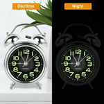 With Night Light Home Decor Alarm Clock Super Loud Double Bell Number Clock