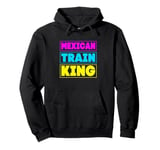 Mens Mexican Train King Dominoes King Pullover Hoodie