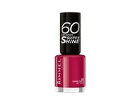 Rimmel 60 Seconds Super Shine, Rosa, Gimme Some Of That, Färgande, 1 Styck, Borsta, Butyl Acetate, Ethyl Acetate, Nitrocellulose, Acetyl Tributyl Citrate, Isopropyl Alcohol,...