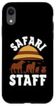 iPhone XR Safari Staff Art For Men Women Zookeeper Costume Zoo Jungle Case