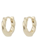 SNÖ Of Sweden Row Small Ring Ear Plain Gold Onesize