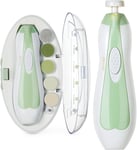 Haakaa Baby Nail Trimmer Electric Safe Baby Nail Clippers Baby Nail File Kit, or