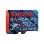 SanDisk GamePlay - flashminnekort - 256 GB - microSDXC UHS-I