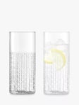 LSA International Wicker Glass Highball, Set of 2, 400ml