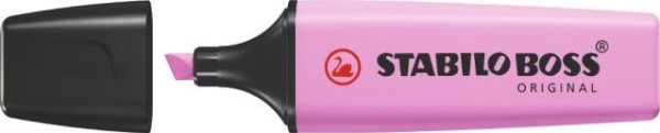 Stabilo Boss Original Pastel, 1 Styck, Fuchsia, Mejselspets, Svart, Fuchsia, Frozen Fuchsia, Plast